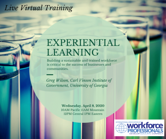 Live Webinar-Experiential Learning: How Can We Use it in Our Organization?